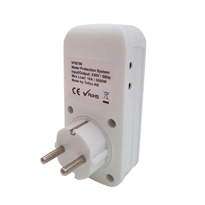 Water leakage switch PlugIn DN15 M/F