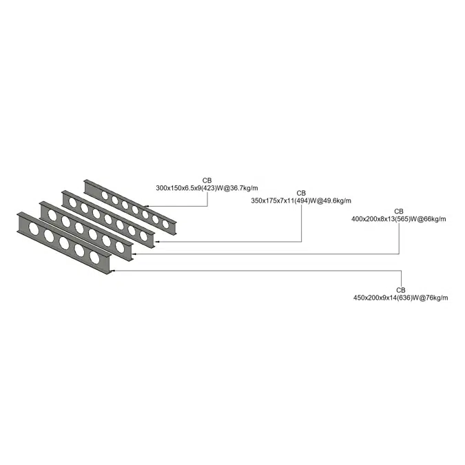 SYS Cellular Beam Mono Slope Type