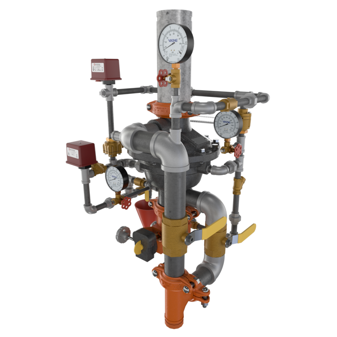 BIM objects Free download! Model G Dry Valve (External Reset) BIMobject