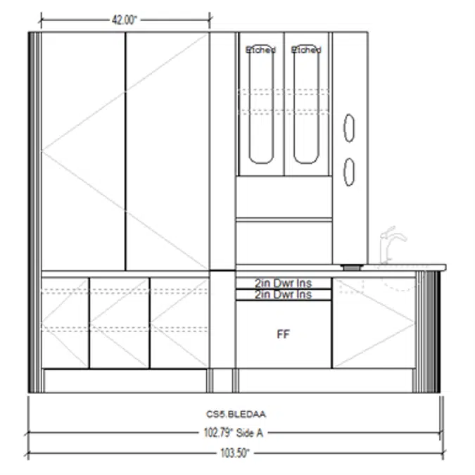 Synthesis® Central Station - CS5 - 103.5" L x 90" H