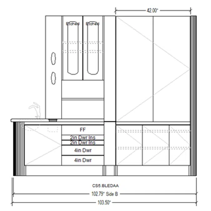 Synthesis® Central Station - CS5 - 103.5" L x 90" H