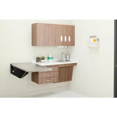 Synthesis® - Wall Hung Sink Base Cabinetry için görüntü