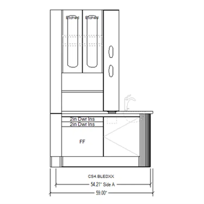 Synthesis® Central Station - CS4 - 59" L x 90" H