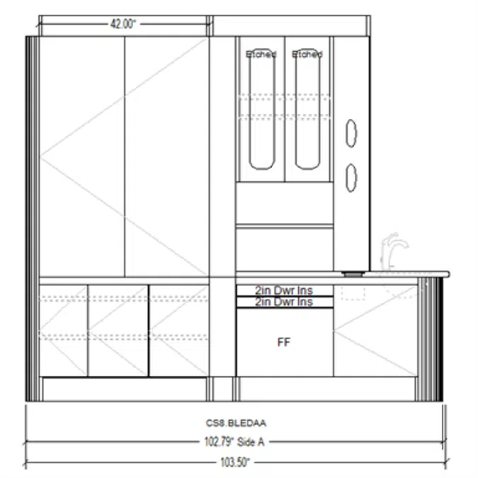 Synthesis® Central Station - CS8 - 103.5" L x 95" H