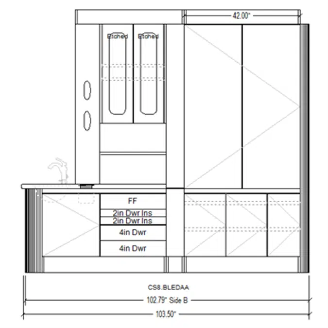 Synthesis® Central Station - CS8 - 103.5" L x 95" H