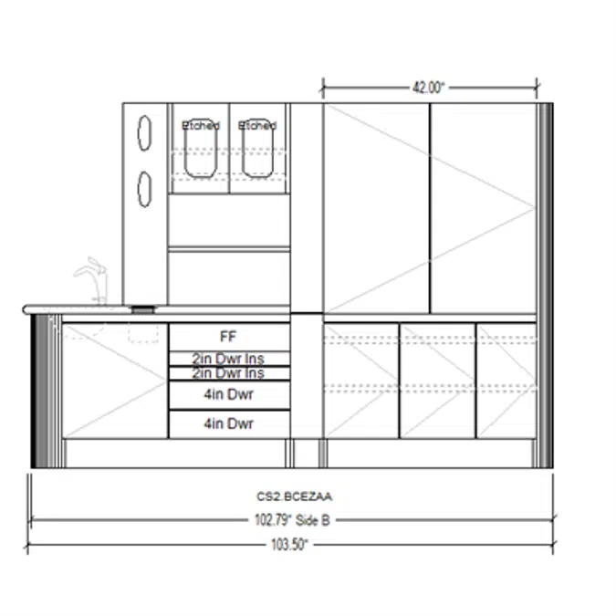 Synthesis® Central Station - CS2 - 103.5" L x 72" H