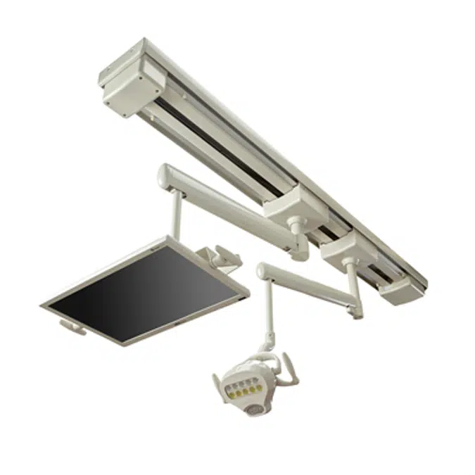 Dental Track Light and Monitor