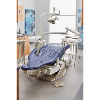 UltraComfort® Dental Chair, console mount and Procenter Delivery Unit için görüntü