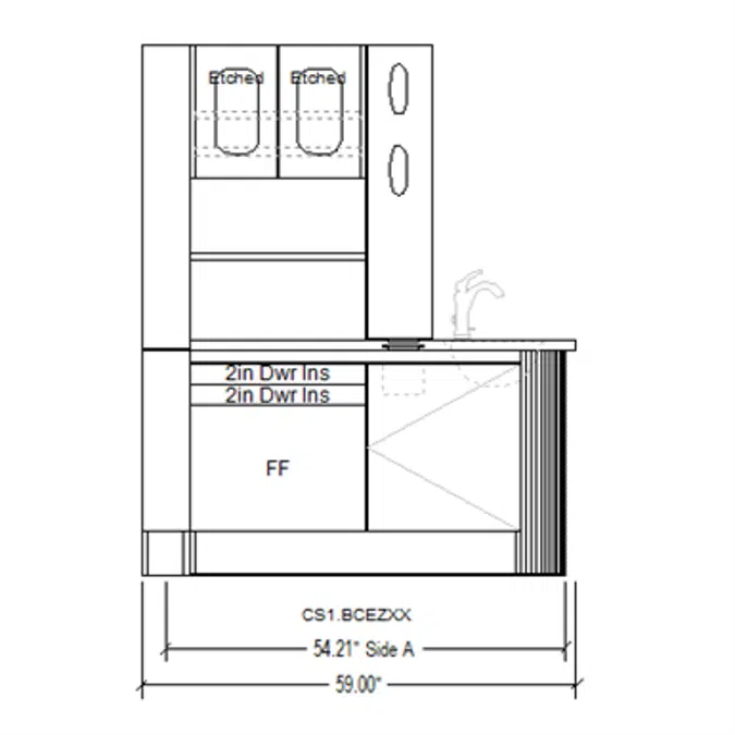 Synthesis® Central Station - CS1 - 59" L x 72" H