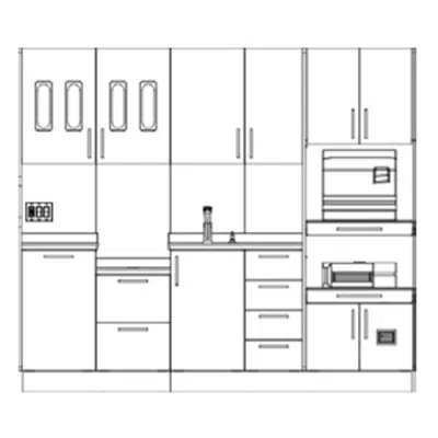 Image for Artizan® Expressions Streamline Center - 8'