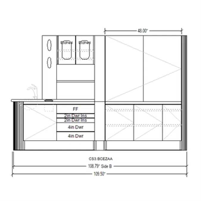 Synthesis® Central Station - CS3 - 109.5" L x 72" H
