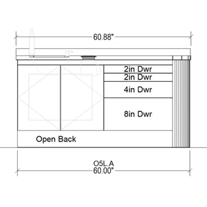 BIM objects - Free download! Combination Blueprint Storage