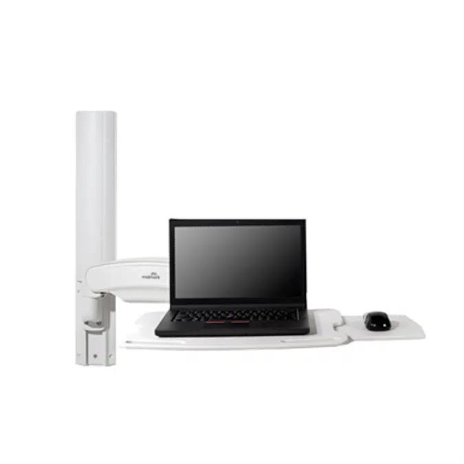 Midmark 6281 Wall Mounted Laptop Workstation