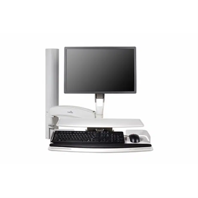 Midmark 6282 Wall Mounted PC Workstation