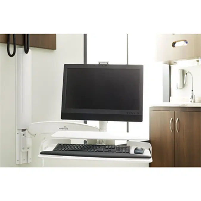 Midmark 6282 Wall Mounted PC Workstation