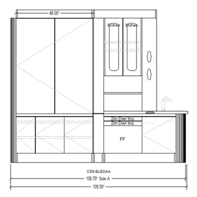 Synthesis® Central Station - CS9 - 109.5" L x 95" H
