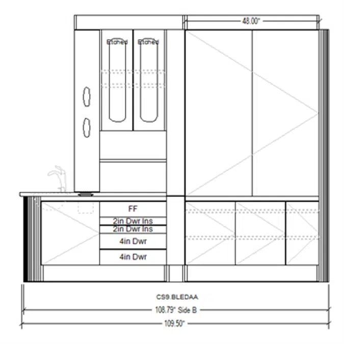 Synthesis® Central Station - CS9 - 109.5" L x 95" H