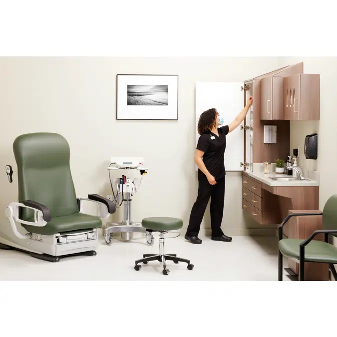 Synthesis® - Wall Hung Over Cart Tall Cabinetry