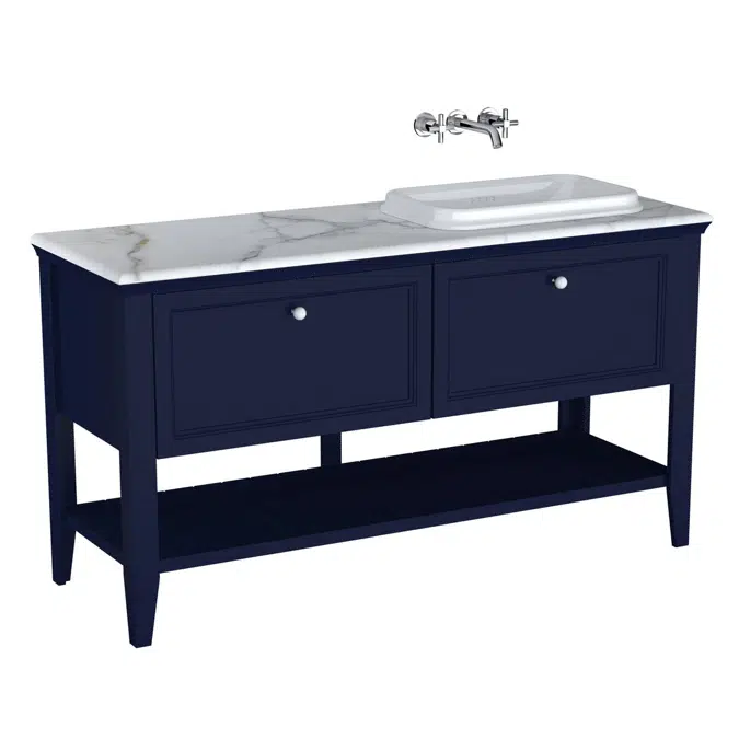 Washbasin Unit - 150cm - 2 Drawers - Right - Valarte Neo Series - VitrA