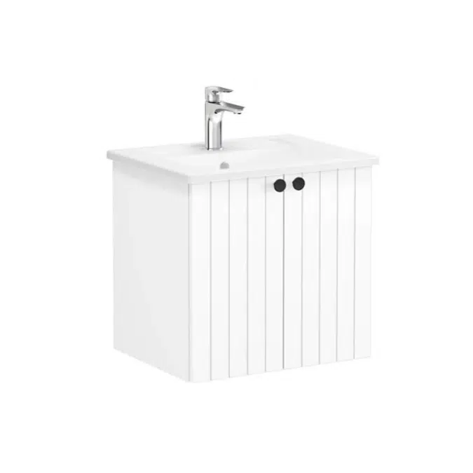 Washbasin Unit - 60cm - With 2 Doors - Root Series - VitrA