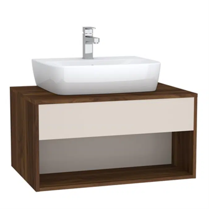 Washbasin Unit - 80cm - Hotel Unit - For Countertop - İntegra Series - VitrA