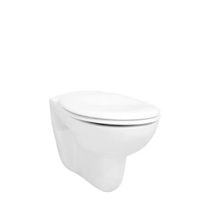 WC Pan - Wall Hung - Shallow Reservoir - Normus Series - VitrA