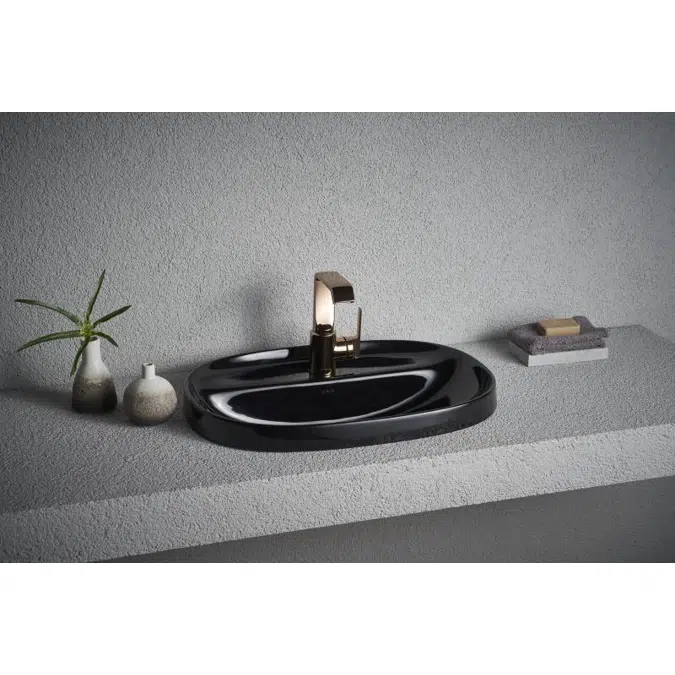 Wash Basin - Counter Top - Oval Inset Bowl - 56cm - Frame Series - VitrA