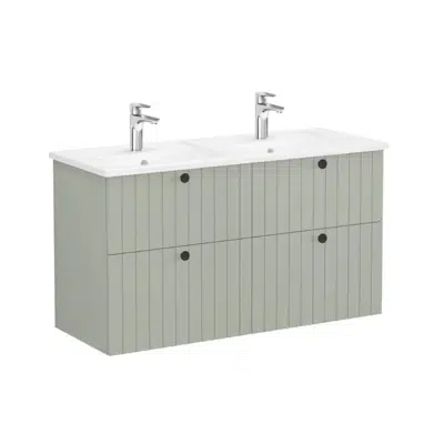 Image for Washbasin Unit - 120cm - 4 Drawers - Vanity Unit - Root Series - VitrA