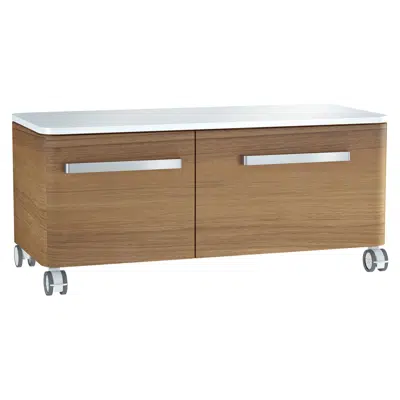 Image for Mid Unit - 100cm - Two Drawer - Moveable Bottom Unit - Nest Trendy Series - VitrA