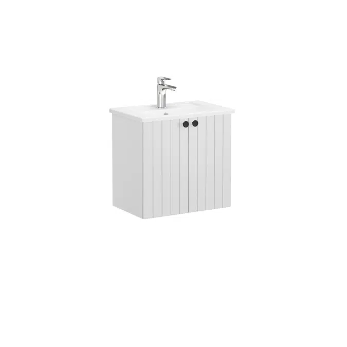 Washbasin Unit - 60cm - With 2 Doors - Root Series - VitrA