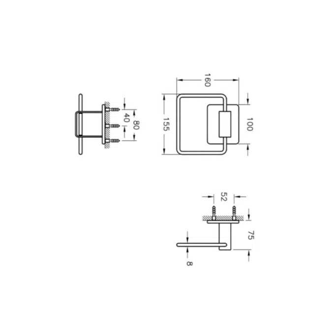 Towel Ring - Somnia Series - VitrA