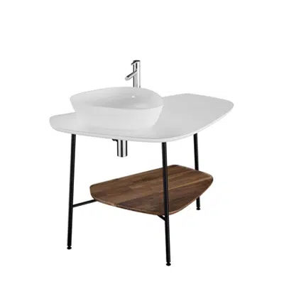 Image for Washbasin Unit - 100cm - Ceramic Counter - Plural Series - VitrA