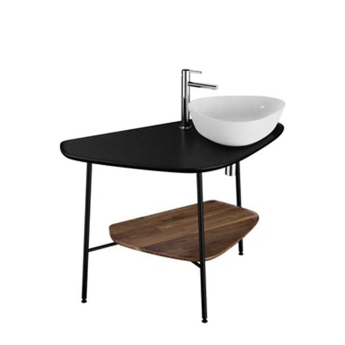 Washbasin Unit - 100cm - Ceramic Counter - Plural Series - VitrA