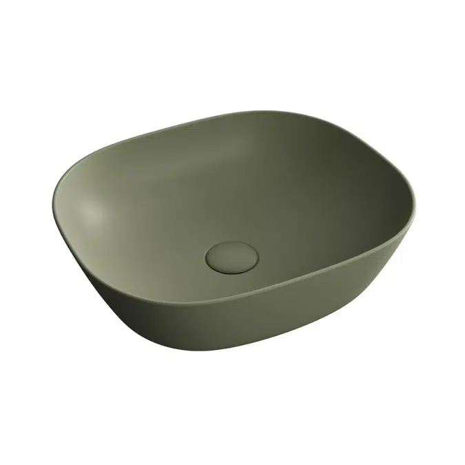 BIM objects - Free download! Wash Basin - Square Low Bowl - 45cm ...