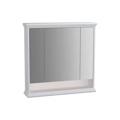 kuva kohteelle Mirror - Illuminated Mirror Cabinet - 80cm - Valarte Series - VitrA