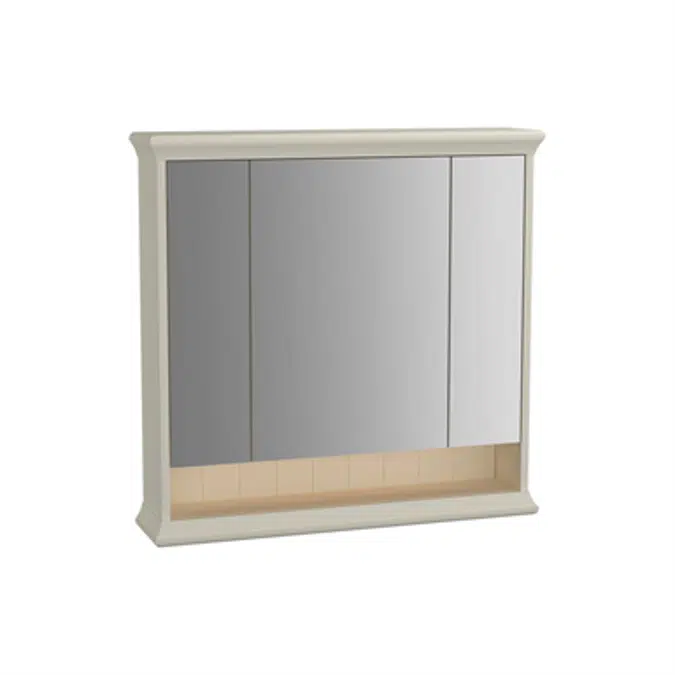 Mirror - Illuminated Mirror Cabinet - 80cm - Valarte Series - VitrA