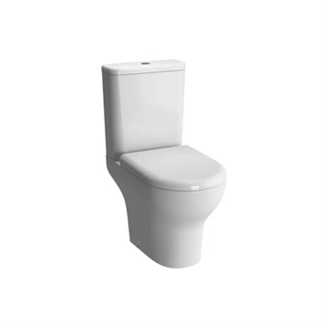 WC Pan - 60cm - Close Coupled WC Pan - Floor Mounted - Floor Mounted - Zentrum Series - VitrA