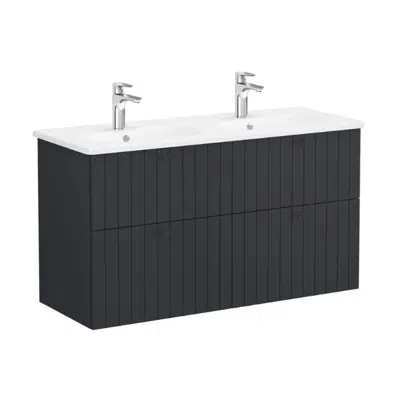 Image for Washbasin Unit - 120cm - 4 Drawers - Vanity Unit - Root Series - VitrA