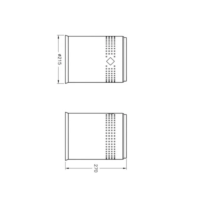 Trash Box - Waste Bin - 5lt - Arkitekta Series - VitrA