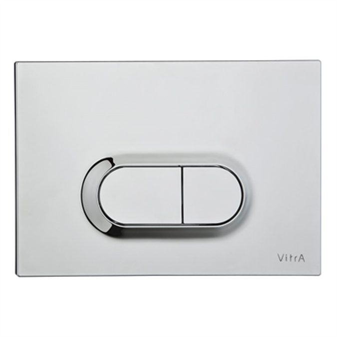 Flush Plate Control Panel - Toilet Cisterns - Loop O Series - VitrA