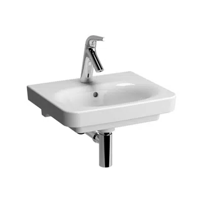 รูปภาพสำหรับ Wash Basin - 45cm - With Middle Tap Hole - Nest Series - VitrA