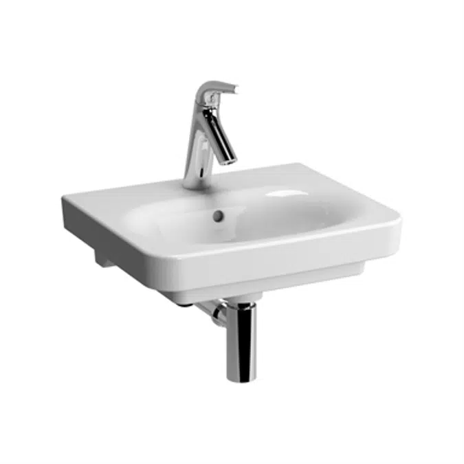 Wash Basin - 45cm - With Middle Tap Hole - Nest Series - VitrA