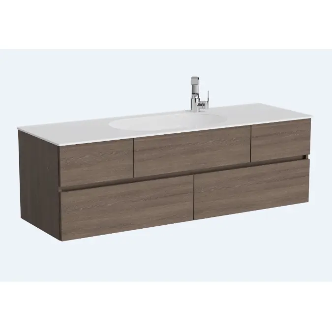 Washbasin Unit - 150cm - With Drawer - With Right Faucet Hole - Memoria Series - VitrA