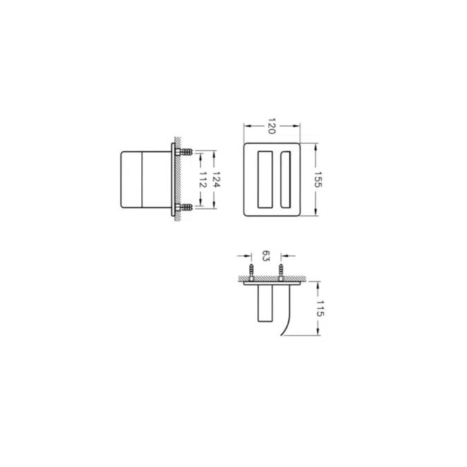 Roll Holder - Toilet Roll Holder - Somnia Series - Vitra