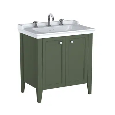 Image for Washbasin Unit - 80cm - With Door - 3 Tap Holes - Valarte Neo Series - VitrA