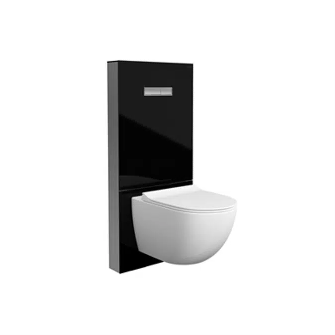 Cistern - Concealed Cistern - WC Pan Glass Cistern - Vitrus Series - VitrA