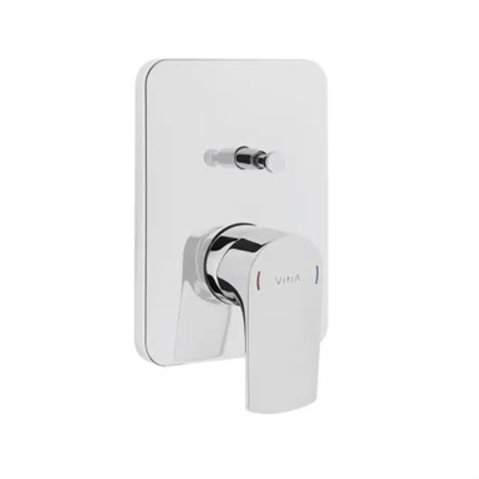 Bath & Shower Mixer - (Built-in, Exposed part) - Sento Series - VitrA