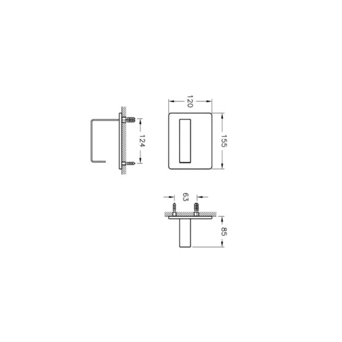 Roll Holder - Toilet Roll Holder - Somnia Series - Vitra
