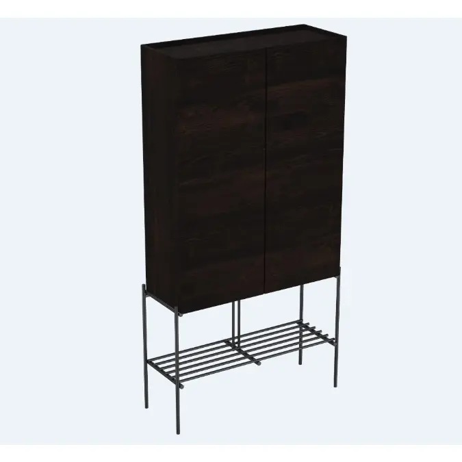 BIM objects - Free download! Tall Unit - 70cm - With Metal Leg - Equal ...