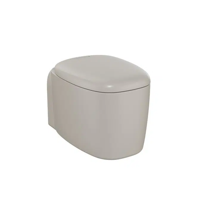 WC - Wall Hung - 55cm - With Bidet Function - Plural Series - VitrA